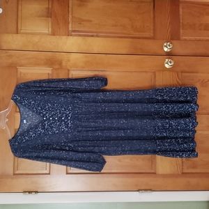 Old Navy blue dress Large